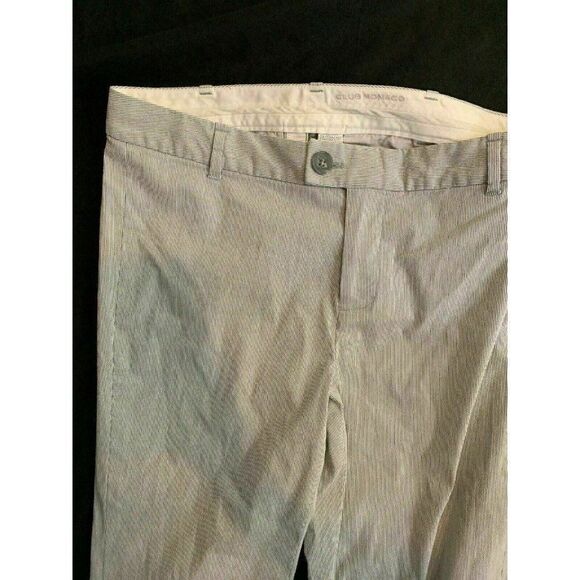 Club Monaco Striped Straight pants 6 small - Picture 2 of 8